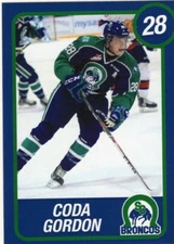 Coda Gordon 2014-15 Swift Current Broncos