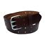 thumbnail 18  - Mens Leather Belts for Jeans Men Full Grain Belt With Double Pin Buckle QHA Q17