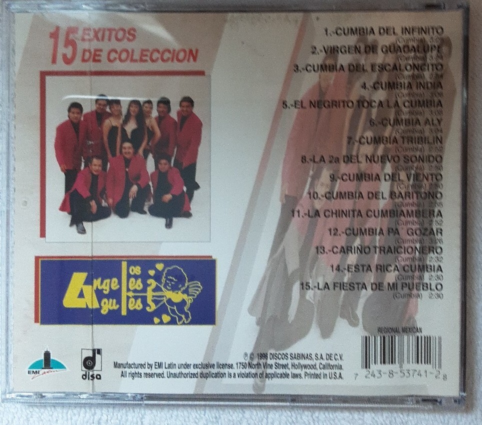 Los Angeles Azules, 15 exitos de Coleccion, cd | eBay