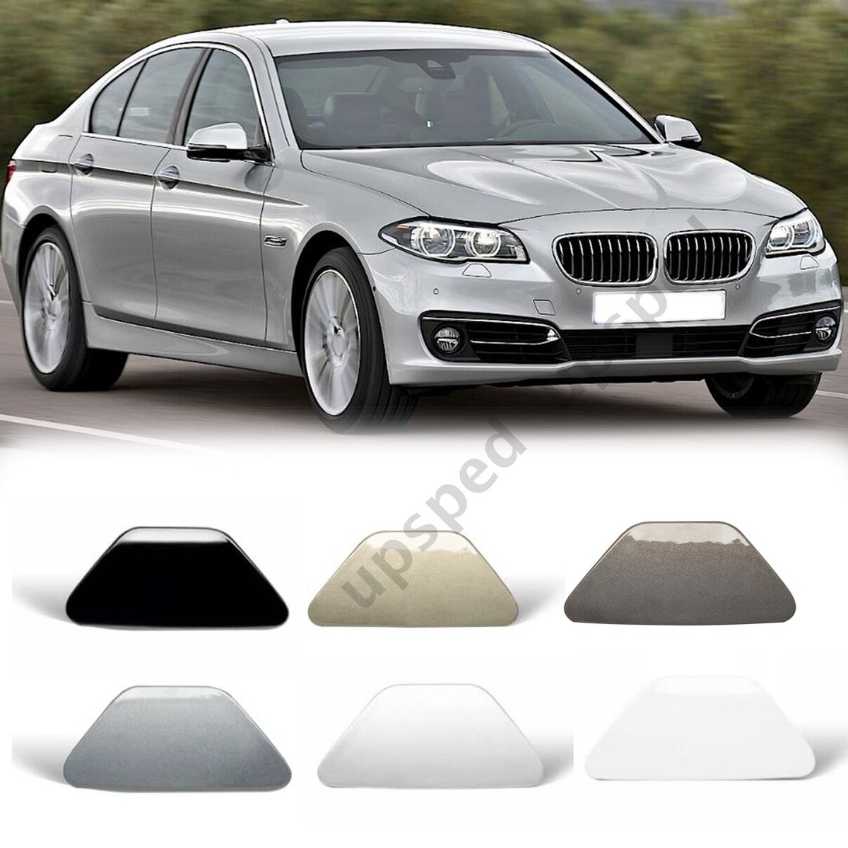 Front Bumper Headlight Washer Cover Cap For BMW 5 F10 F18 2014