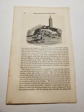 Golden Island China c. 1851 Engraving