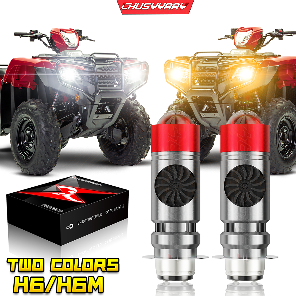 for Kawasaki KFX450R 20082011 KFX400 20052006 LED P15D H6M Headlight Bulbs eBay