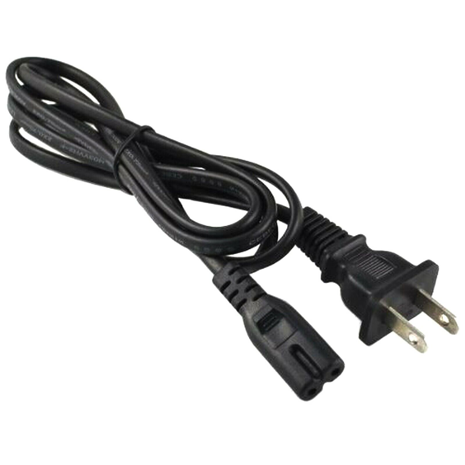  DIGITMON Cable de alimentación de CA no polarizado de 2 puntas  para PS2 PS3 Slim PS4 Playstation : Videojuegos