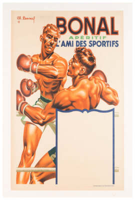 French Boxing - 1940s - Vintage Boxing Poster | eBay