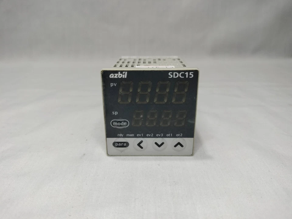 Azbil SD15C C15TV0TD010A Digital Temperature Controller Made in Thailand - Image 3 of 4