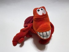 Sebastian Plush The Little Mermaid Crab Bean Bag Disney Store