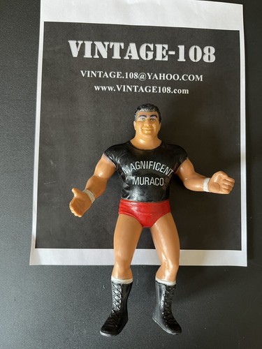 MAGNIFICENT DON MURACO 1986 WWF LJN TITAN SPORTS 8...