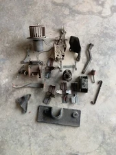 Vintage 60s Chevy Car Parts Brackets Lot