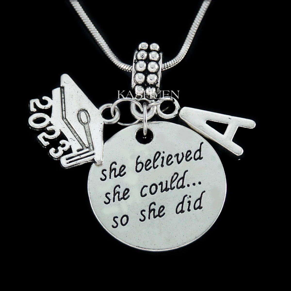 Pandora 2024 graduation necklace