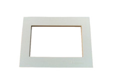 Placca Mostrina grigio sabbia 3 posti Bticino TEKNE art. 13833S