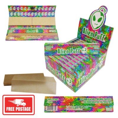 Alien Puff King Size HypnoPack ungebleichte Blättchen & Tips (KOSTENLOSER VERSAND)