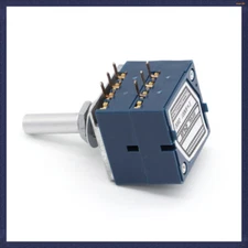 ALPS RK27 Dual Audio Potentiometer Round Handle Potentiometer 20K