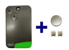 2Tasten Schlüssel Karte Fernbedienung Gehäuse für Renault Laguna Espace REPAIR