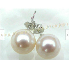 Perfect Round Genuine Natural White South Sea...
