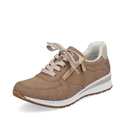 Rieker Sneakers Shoes Half Shoes Sports Shoes Brown Beige 54420