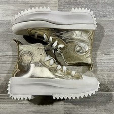 Zapatos para mujer Converse talla 5,5 Run Star Hike Hike plataforma Western Gold A10333C nuevos