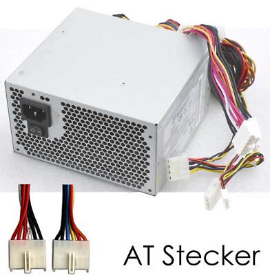 AT NETZTEIL 350W POWER SUPPLY 3,3V, 5V, 12V FÜR HDDs CD/DVD (ATX + ADAPTER) NT15