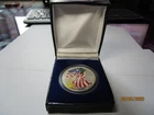 American Eagle Silver Dollar painted  year 2000 w/ Original Box. nice!