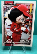 2026 Topps Series 1 Rosie Red Cincinnati Reds Mascot #M-6