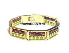 Pulsera Pulsera Doble Eslabón Ilde De Orula & Oya Elige Tu Talla LEER