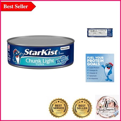 Wild Caught Chunk Light Tuna in Water - 20g Protein, Gluten & Soy Free