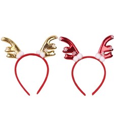 Animal Deer Horns Headband Antlers Hairband Easter Christmas Headwear