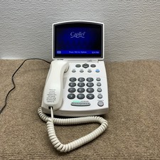 CapTel 840 Plus Captioned Telephone Large Screen Hearing Assistance Phone Tested