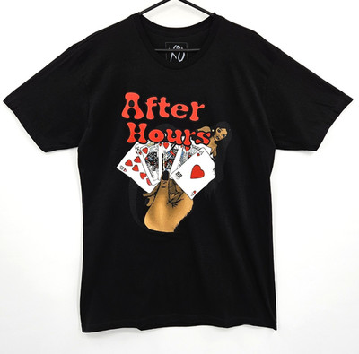 The Weeknd x Rhuigi After Hours Casino XO Tee Shirt Men's Large - Black
