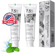 2PCS Pasta De Dientes Hidroxiapatita 7,5 - Menta suave para una protecci n avan
