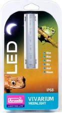 ARCADIA VIVARIUM MOONLIGHT LED BLUE IP68 FOR FROGS ETC CAN BE ANGLED 12CM