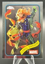 2025 Topps Chrome Marvel - Carol Danvers Base Card #172