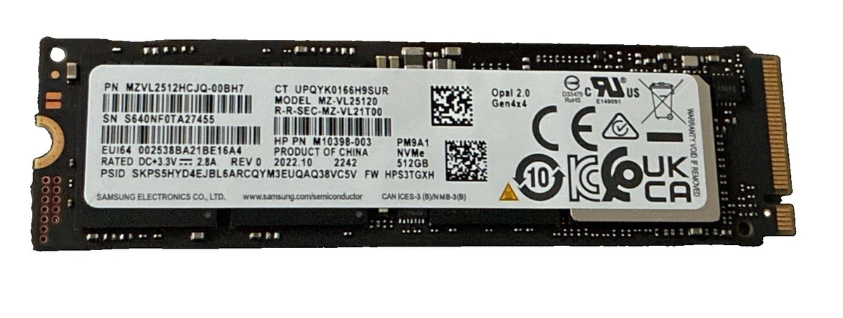 Samsung 512GB M.2 Solid State Drives for sale - eBay