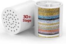 2 Pack 33 Stage Universal Shower Filter Replacement Cartridge Helps Reduce
