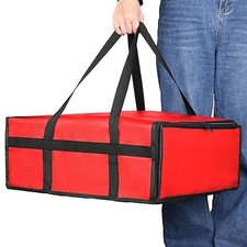 Waterproof Pizza Carrier Bag Fully Insulated Food Delivery Bag Pizzerias Use