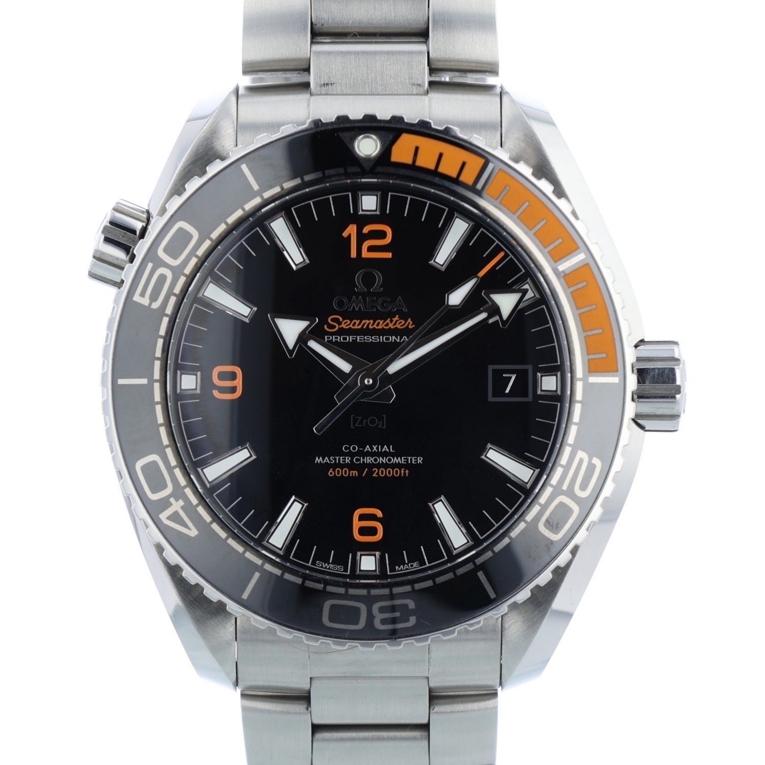 Omega Planet Ocean 215.30.44.21.01.002 44mm Black Dial Steel 2026 Box & Papers