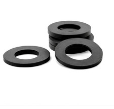 19mm ID x 32mm OD x 1.6mm EPDM Rubber Flat Washers Electrical Repair 12 Pack