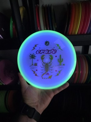 Axiom Discs Total Eclipse Crave SE 173g #1 Special Ed. Disc Golf Glow Mvp Driver