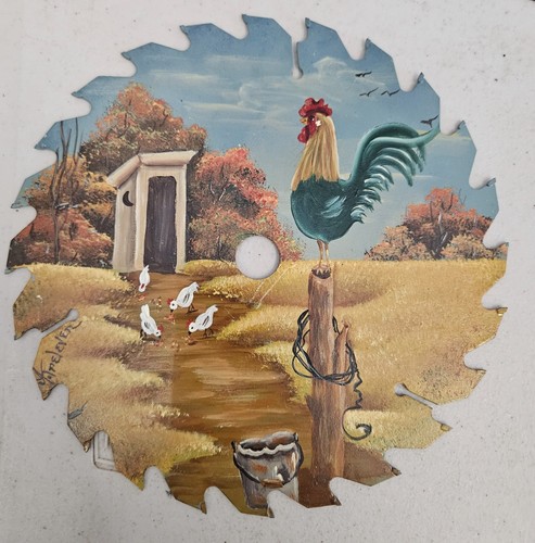 Painted Saw Blade