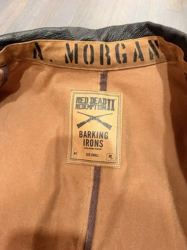 Barking Irons A. Morgan Red Dead Redemption II Canvas Jacket Brown/Black S image 3
