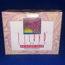 Island Sense Oatmeal Luxury Bar Soap Fine French Milled Box of 12 - 3 oz. Bars