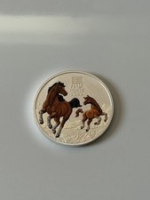 2026 Perth Mint Year of the Horse 1oz Silver Coloured Coin - Lunar Series III
