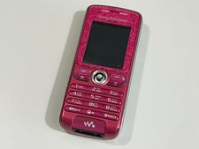 rare Sony Ericsson W200 Pink color Vintage mobile phone incomplete as is