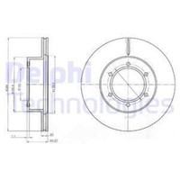 Delphi 2X Bremsscheibe Vorne Ø289 Mm BelüFtet FüR Toyota Hilux VI Pick-Up _N1_