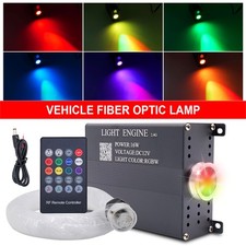 LED Car Roof Ceiling Headliner Star Light Kit Fiber Optic W/ Remote Control