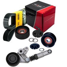 CONTI 6PK2460 Keilrippenriemen + Rollen Satz für AUDI A4 B6 B7 A6 C6 2.7-3.0TDI