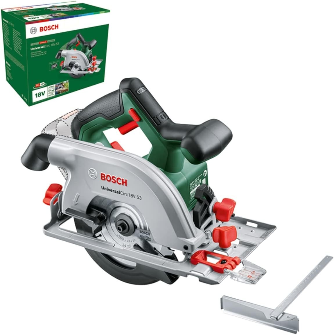 Bosch Home And Garden Bosch Universalcirc 18V-53 P4a 18V Cordless Circular Saw 160Mm - Image 3