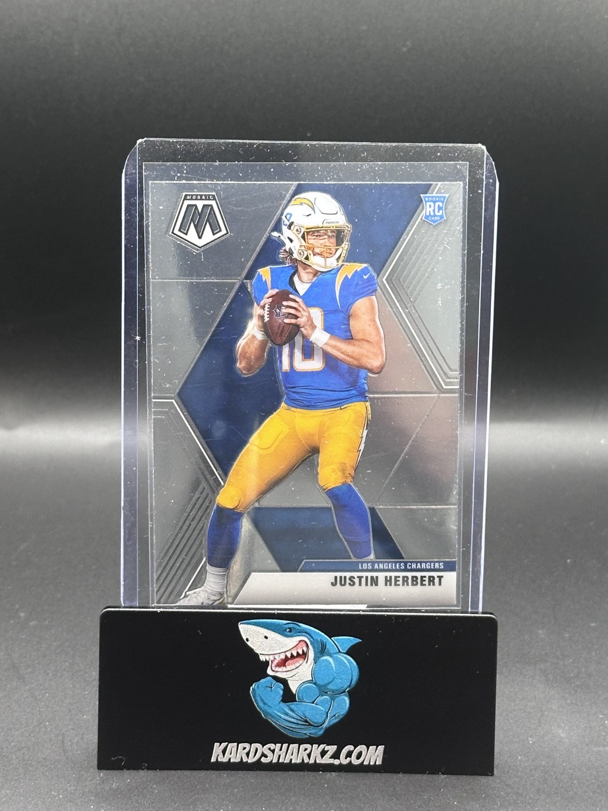 2020 Panini Mosaic Justin Herbert Rookie #204 (A1)