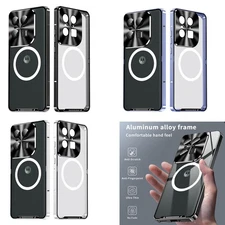 Phone Case Magnetic Metal Bumper Cover For Motorola Edge 50 Pro Edge 50 Ultra