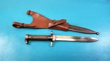 Antique Swedish Model 1896 Rifle Bayonet EJAB + Scabbard & Frog TR728