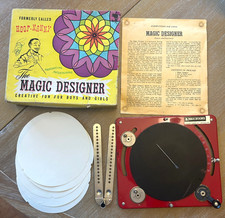 Vintage Metal Magic Designer originally Hoot-Nanny Creative Fun Spirograph Art